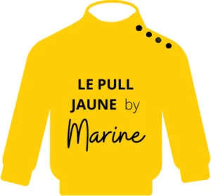 le pull jaune by Marine